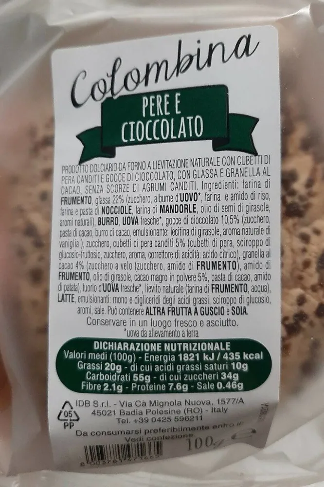 Pere e cioccolato