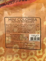 Mini colomba aux pepites de fraises