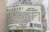 Colombina pere e cioccolato