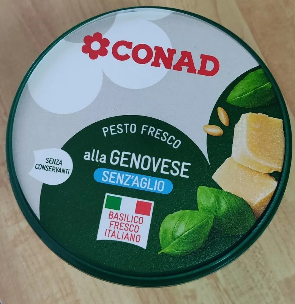 Pesto fresco alla genovese senz'aglio