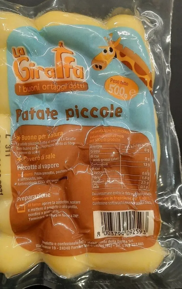 Patate piccole