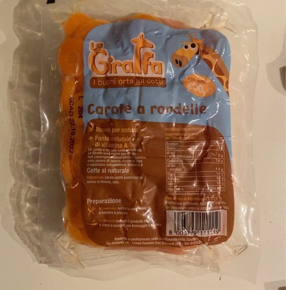 Carote a rondelle