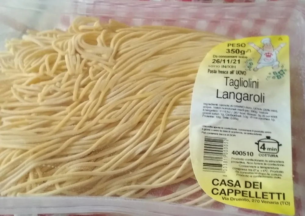 Tagliolini Langaroli