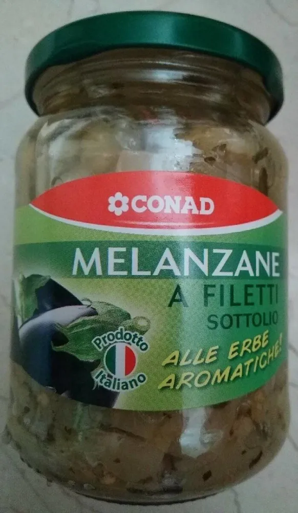 Melanzane a filetti sottolio