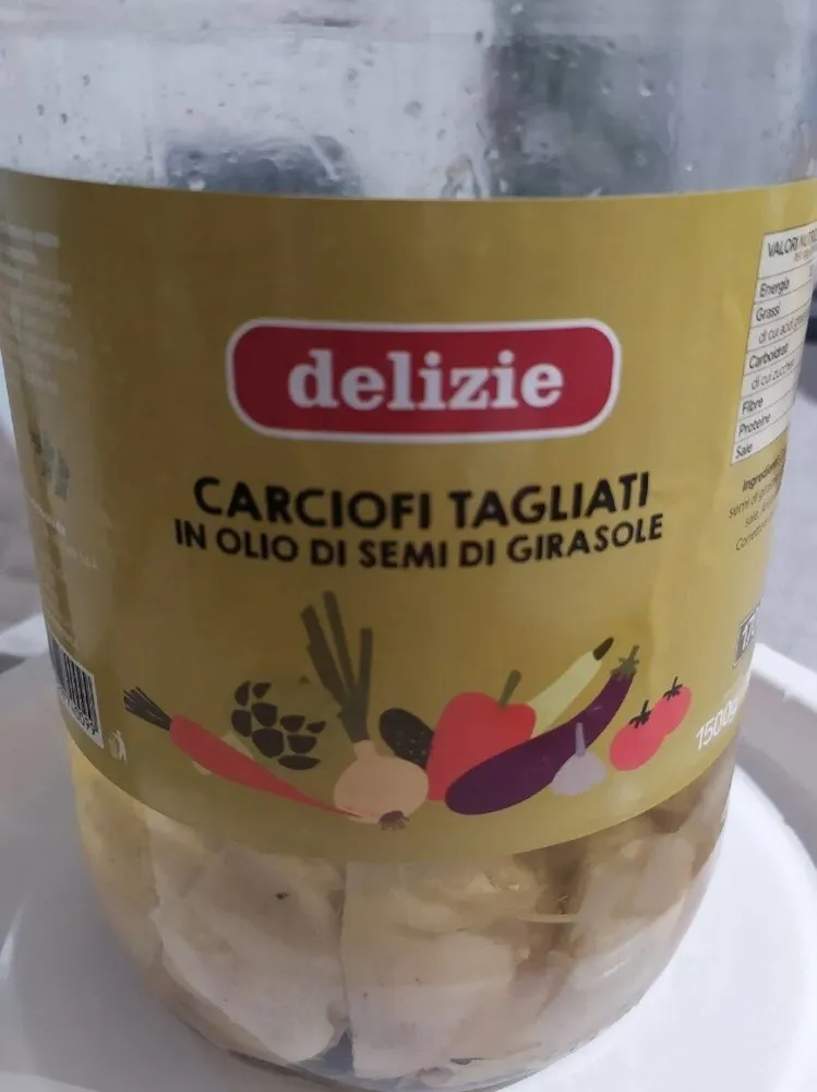 Carciofini tagliati