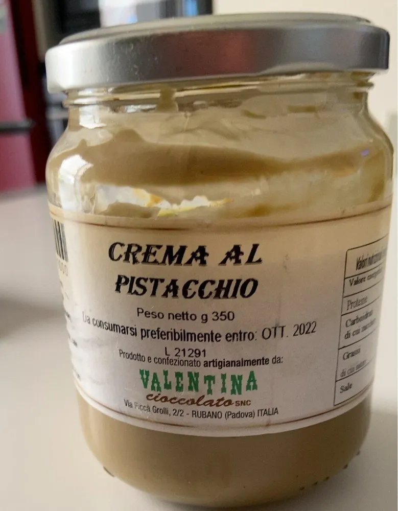 Crema al pistacchio