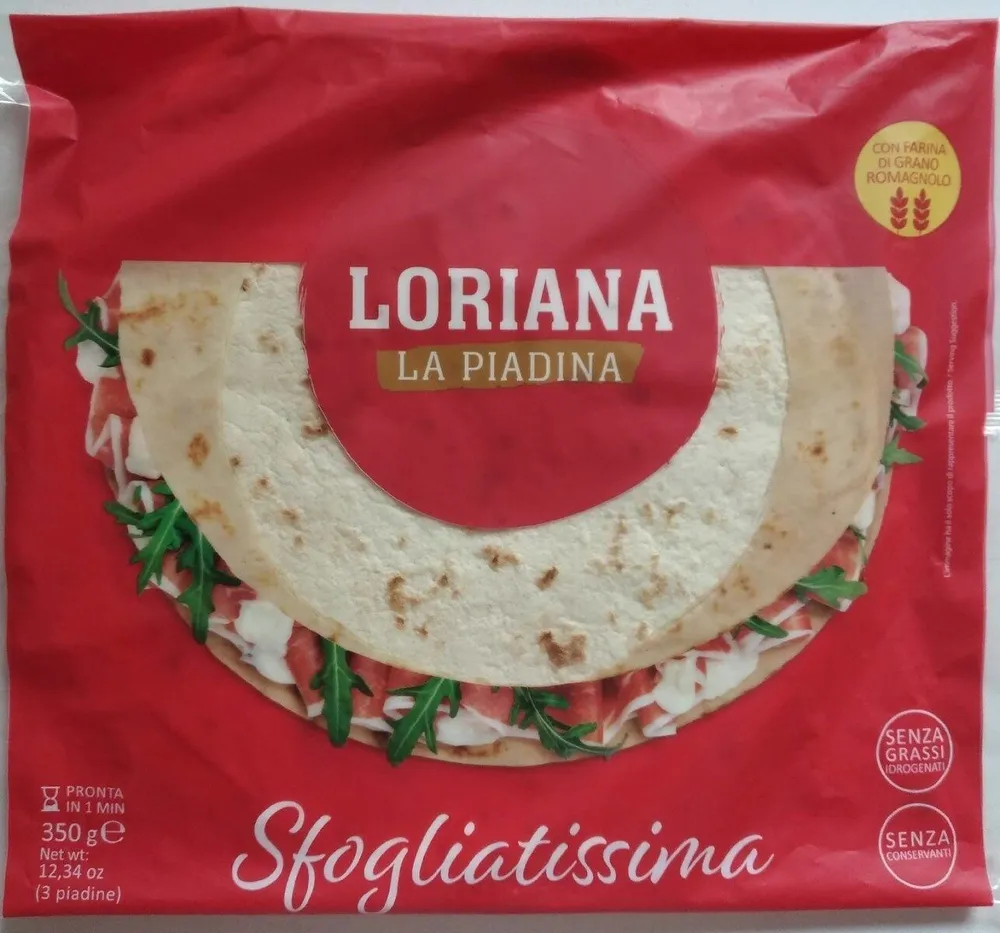 Sfogliatissima Loriana La piadina