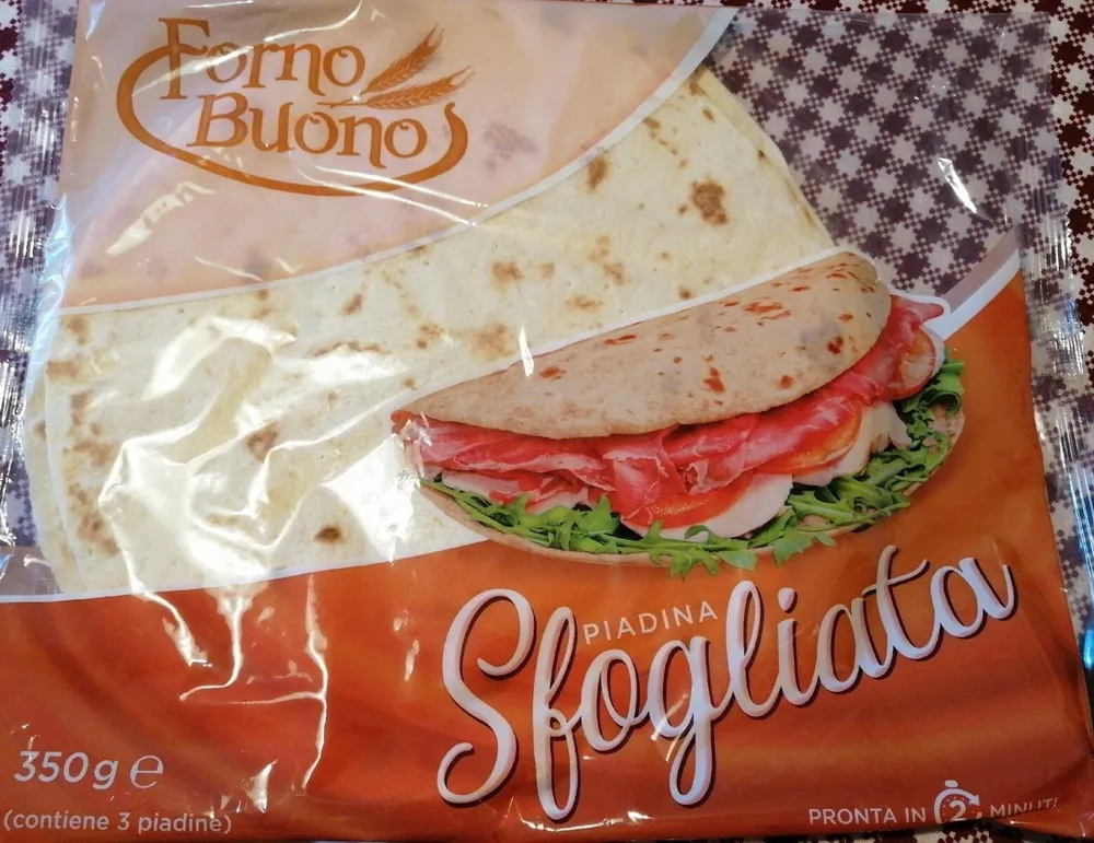 Piadina sfogliata