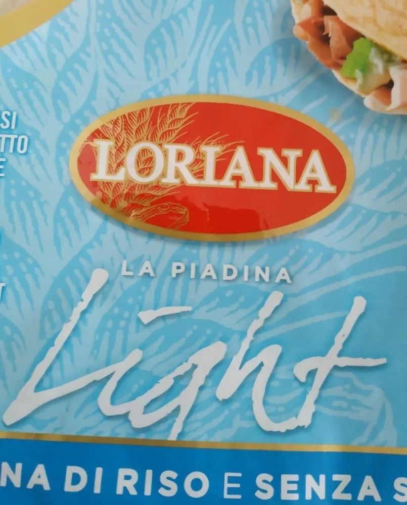 La piadina Loriana light