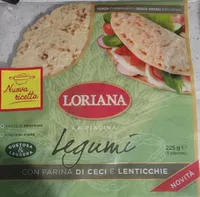 La piadina legumi