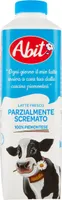 Latte fresco parzialmente scremato piemontese