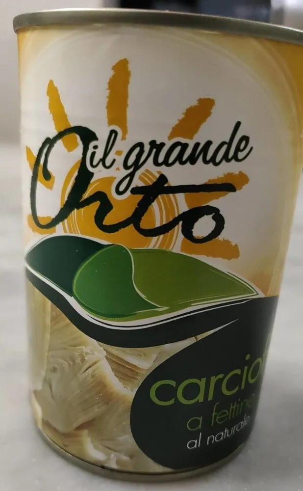 Carciofi fettine al naturale