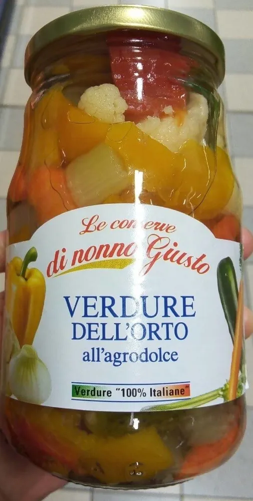 Verdure dell'orto all'agrodolce