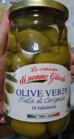 Olive verdi 'bella di Cerignola' in salamoia
