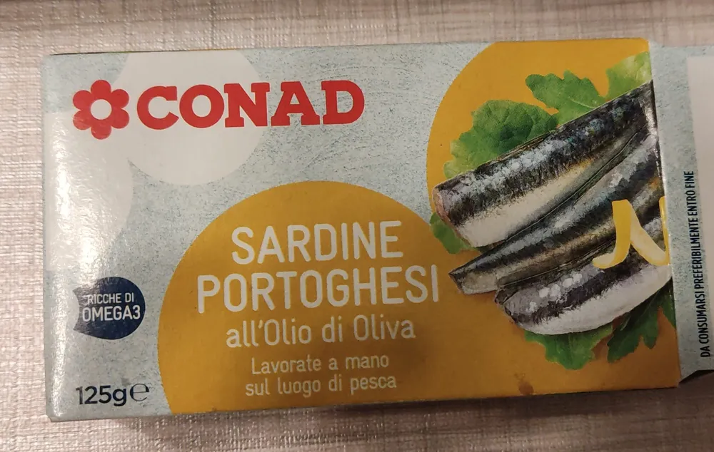 Sardine portoghesi all'olio di oliva