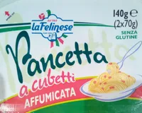 Pancetta a cubetti affumicata