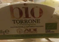Torrone biologico alla mandorla con miele Italiano
