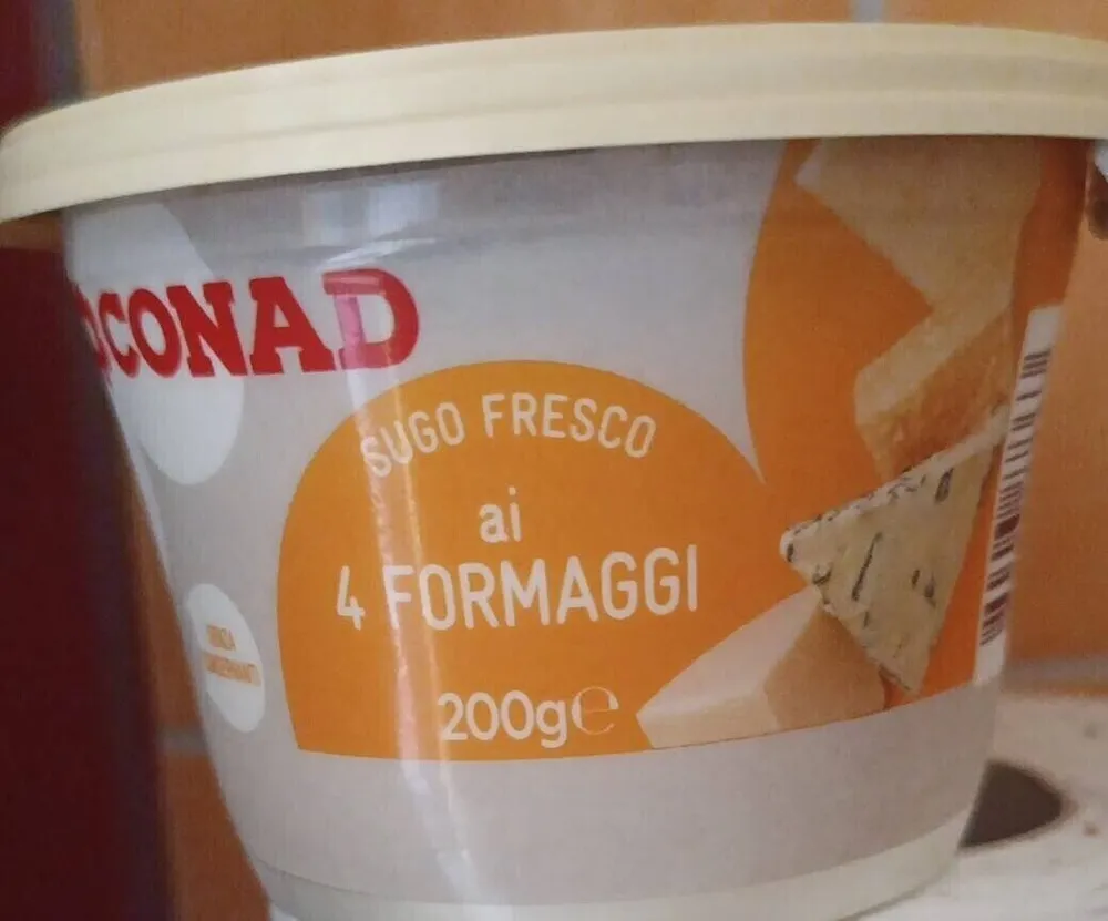 Sugo fresco ai 4 formaggi