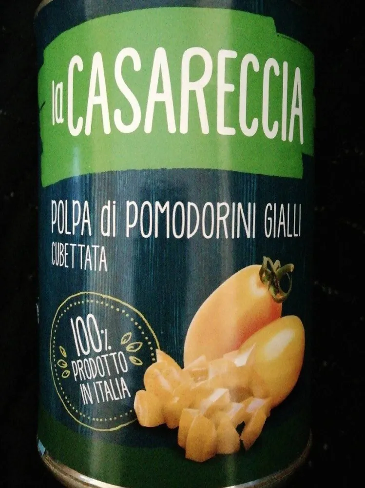 Polpa di pomodorini gialli (cubettata)
