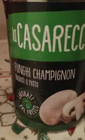 Funghi champignon tagliati a fette