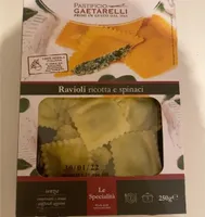 Ravioli ricotta e spinaci