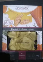 Ravioli al salmone e timo