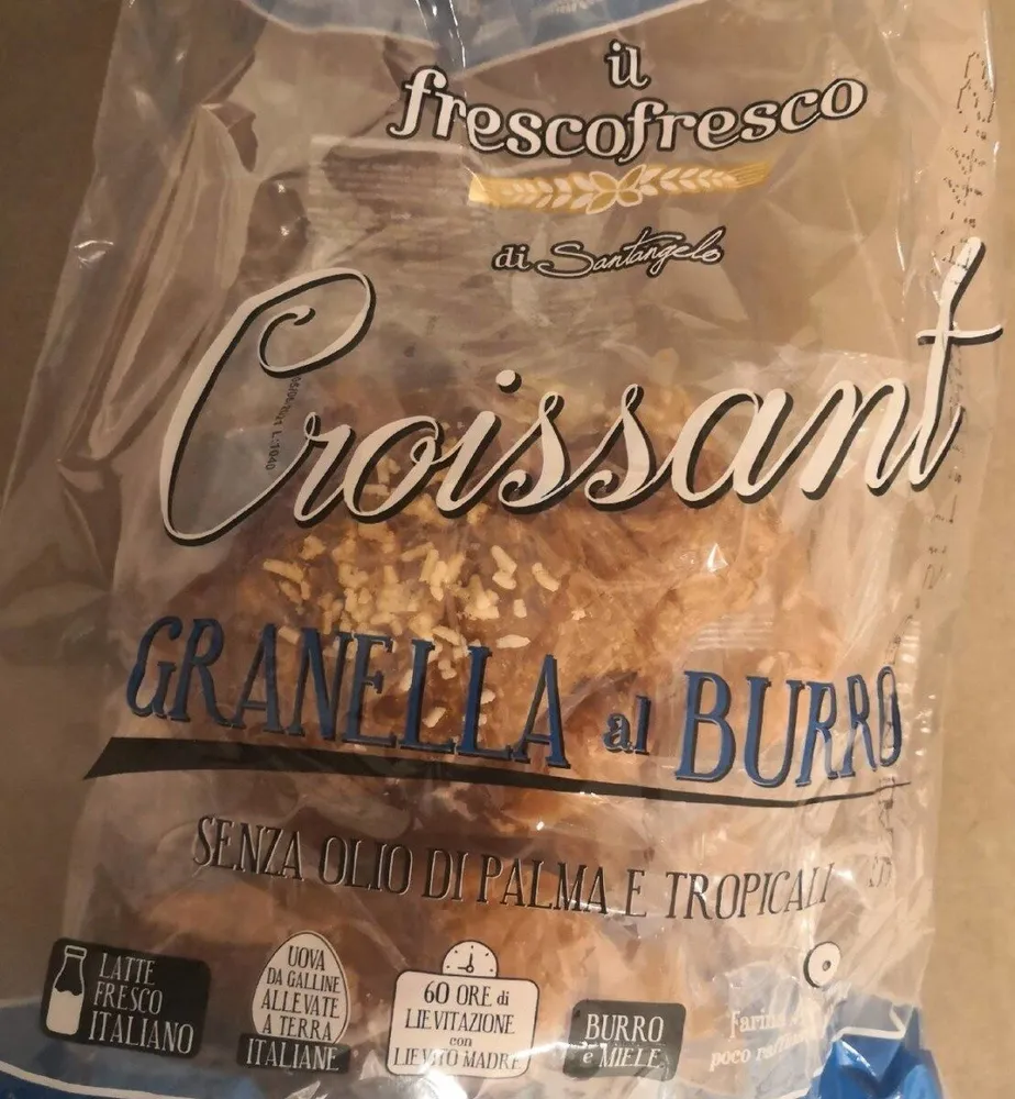 croissant granella Al burro
