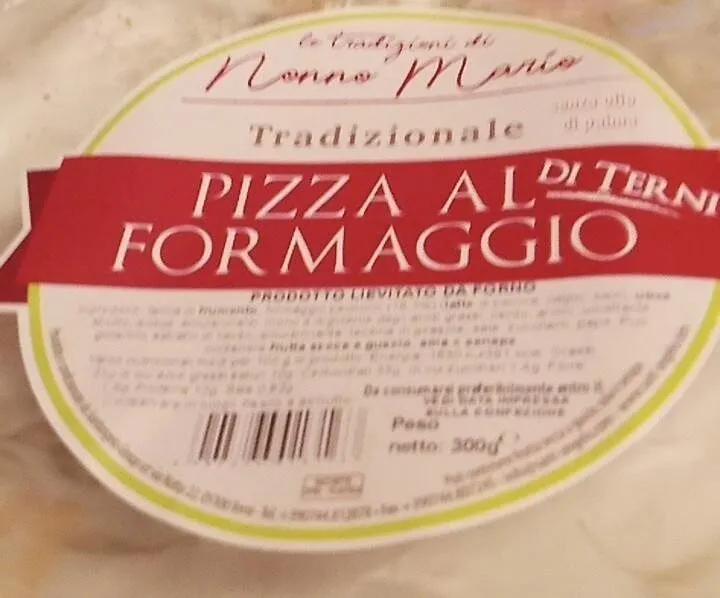 Pizza al formaggio di terni