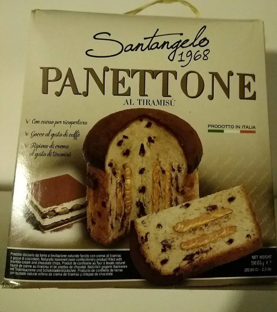 Panettone al tiramisu