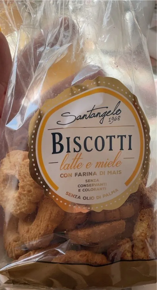Biscotti, latte e miele