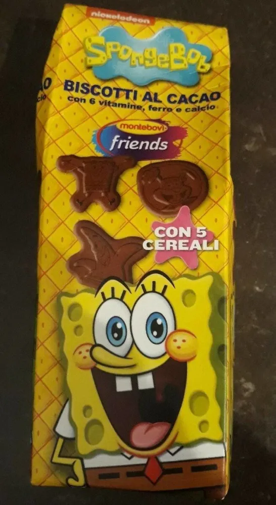 Biscotti Al Cacao Spongebob GR320