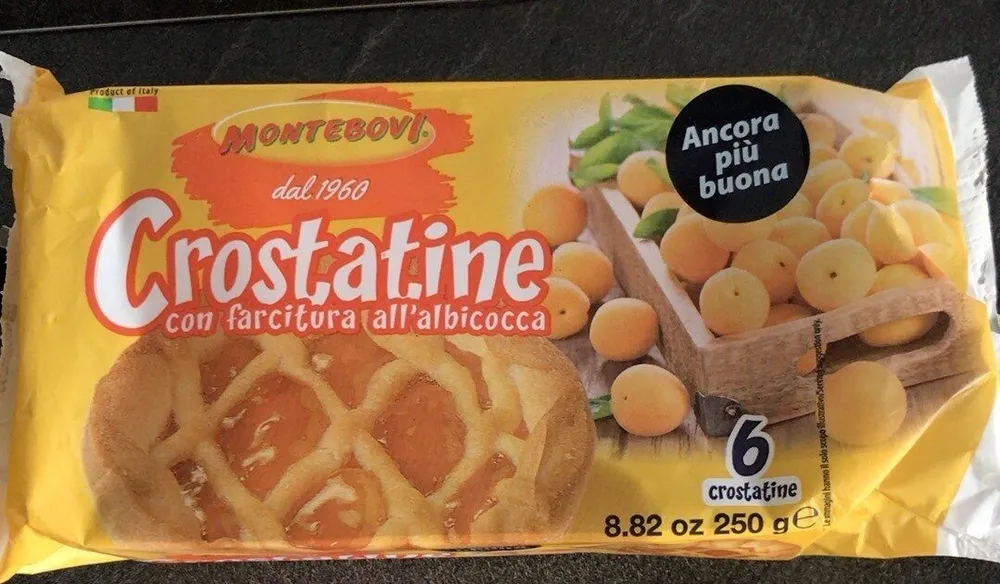 Crostatine con farcitura all’albicocca