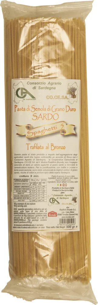 Spaghetti n consorzio agrario sardegna