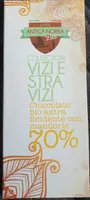 Cioccolato bio extra fondente con mandorle 70%