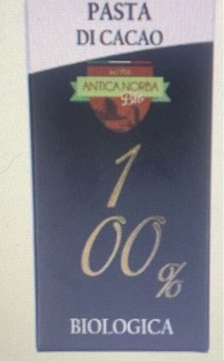 Pasta di cacao biologica