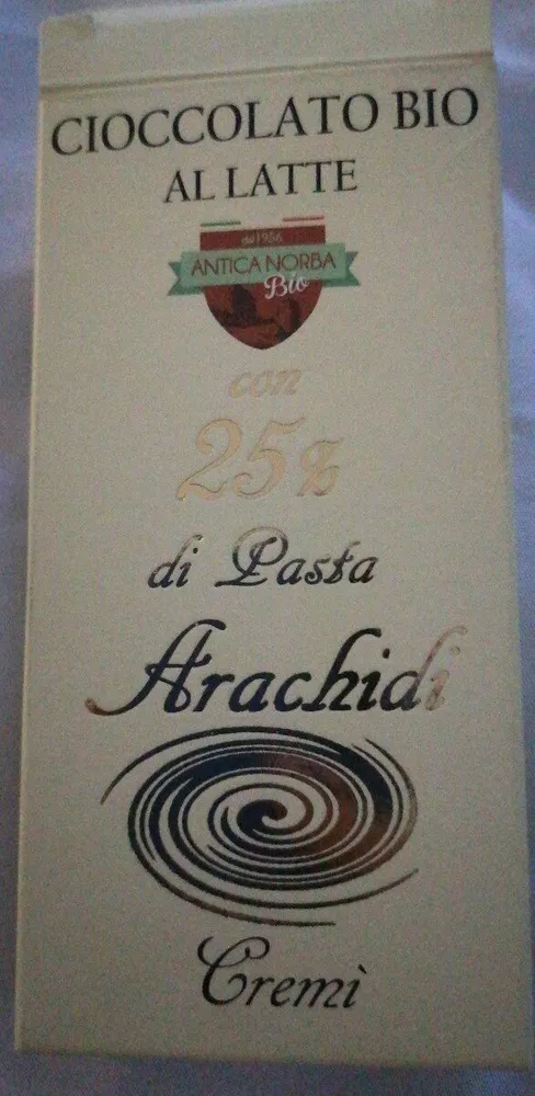 Cioccolato bio al latte