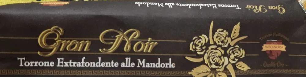 Gran Noir Torrone Extrafondente