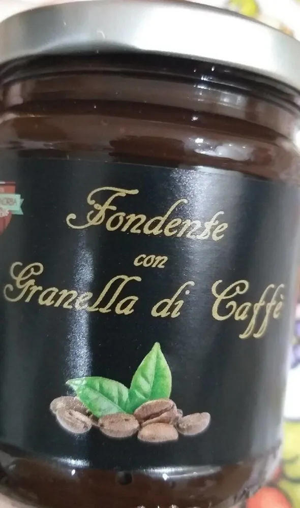 Fondente con granella di caffè