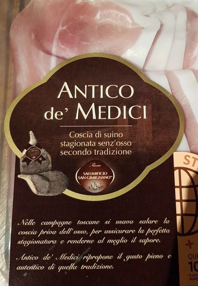 Prosciutto crudo