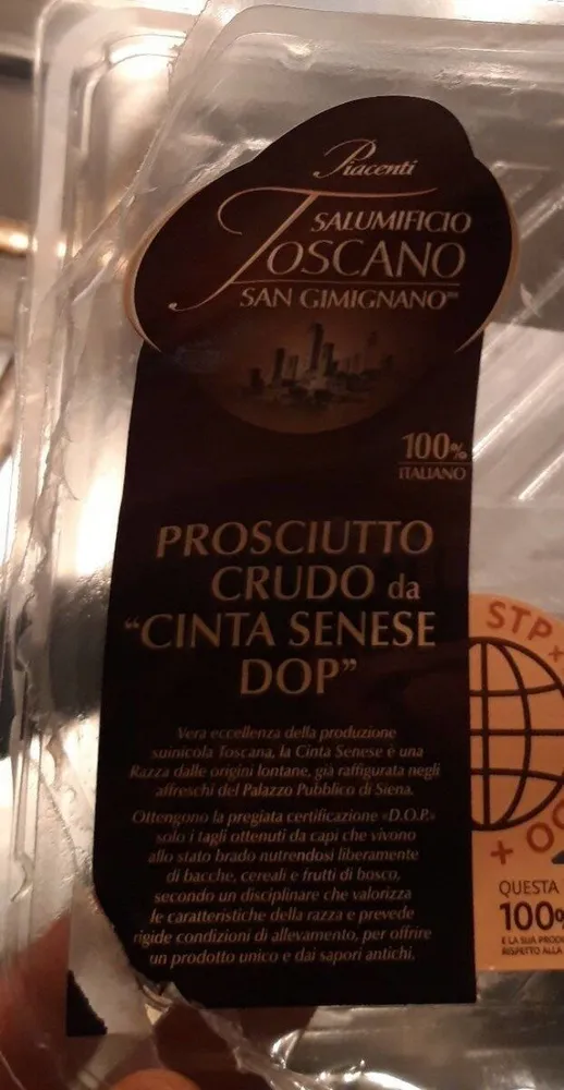 Prosciutto crudo