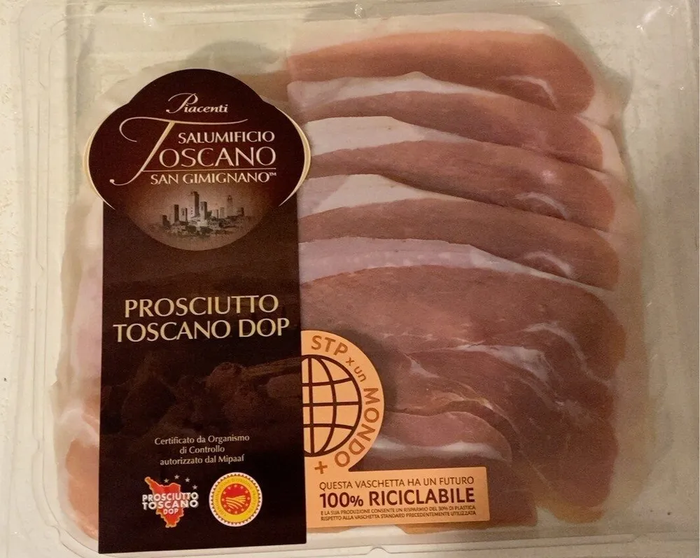 Prosciutto toscano dop