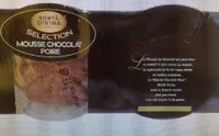 Mousse chocolat poire