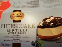 Cheesecake myrtilles
