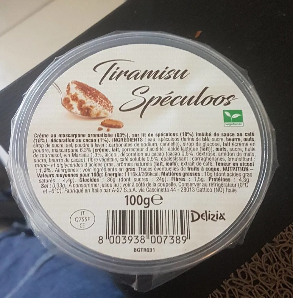 Tiramisu Spéculoos