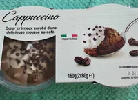Cappucino coeur crémeux enrobé de mousse au café