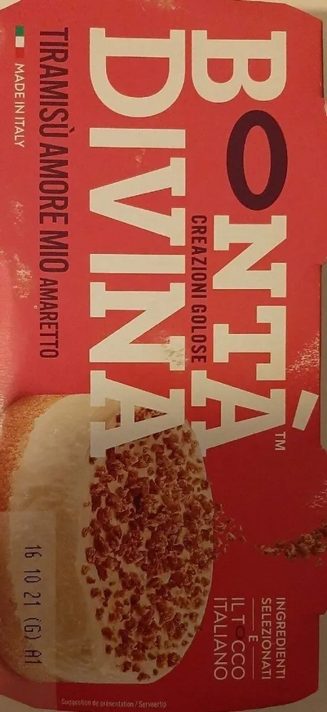 Tiramisu Amore Mio Amaretto