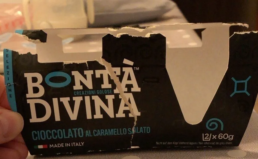 Bontà Divina Ciccolato al Caramello Salato