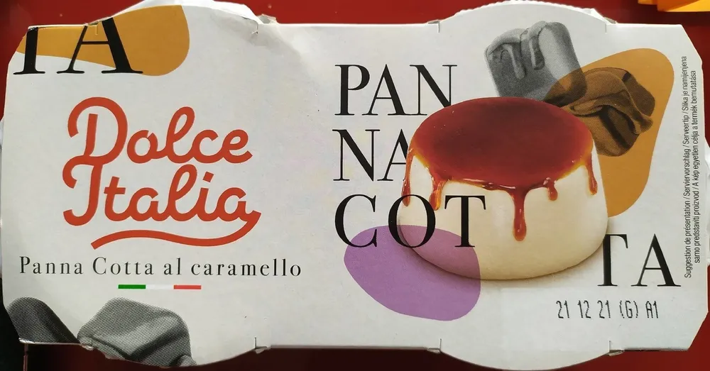 Pana cotta Al caramello