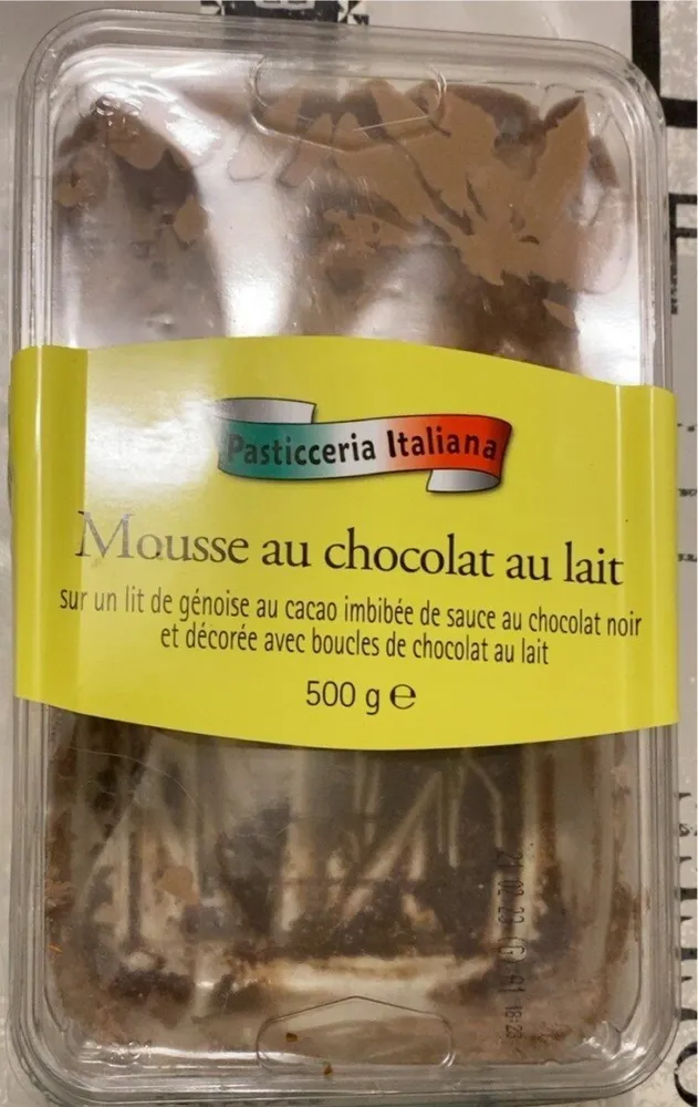 Mousse au chocolat au lait