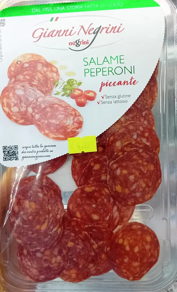 Salame peperoni piccante